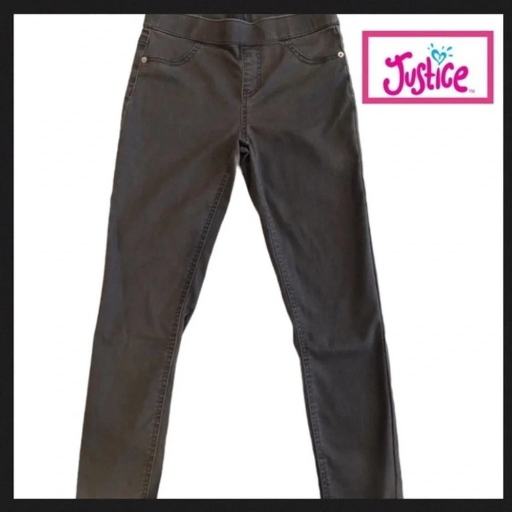 JUSTICE Girl’s Stretch “Jeans” Leggings Pants